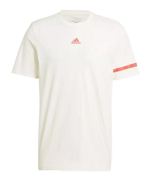 adidas T-Shirt Wei&szlig; Funktionsshirt Herren