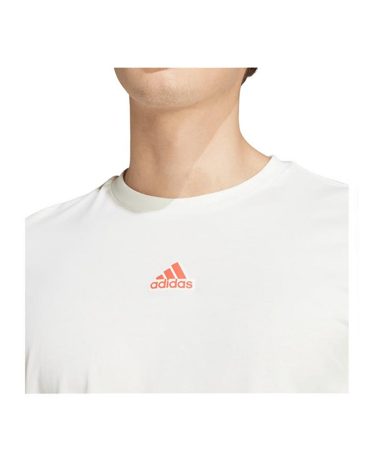 adidas adidas T-Shirt Wei&szlig; Funktionsshirt Herren - weiss - 0 | SportScheck