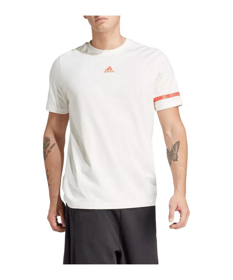 adidas adidas T-Shirt Wei&szlig; Funktionsshirt Herren - weiss - 2 | SportScheck