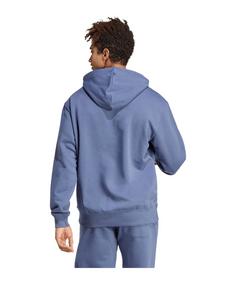 Rückansicht von adidas Hoody Funktionssweatshirt Herren blau