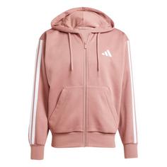 adidas Essentials 3-Streifen Kapuzenjacke Hoodie Herren Warm Clay / White