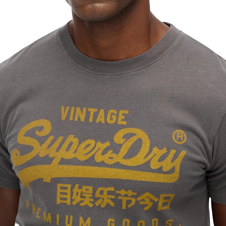 Superdry Superdry T-Shirt T-Shirt Herren - Dunkelgrau - 4 | SportScheck
