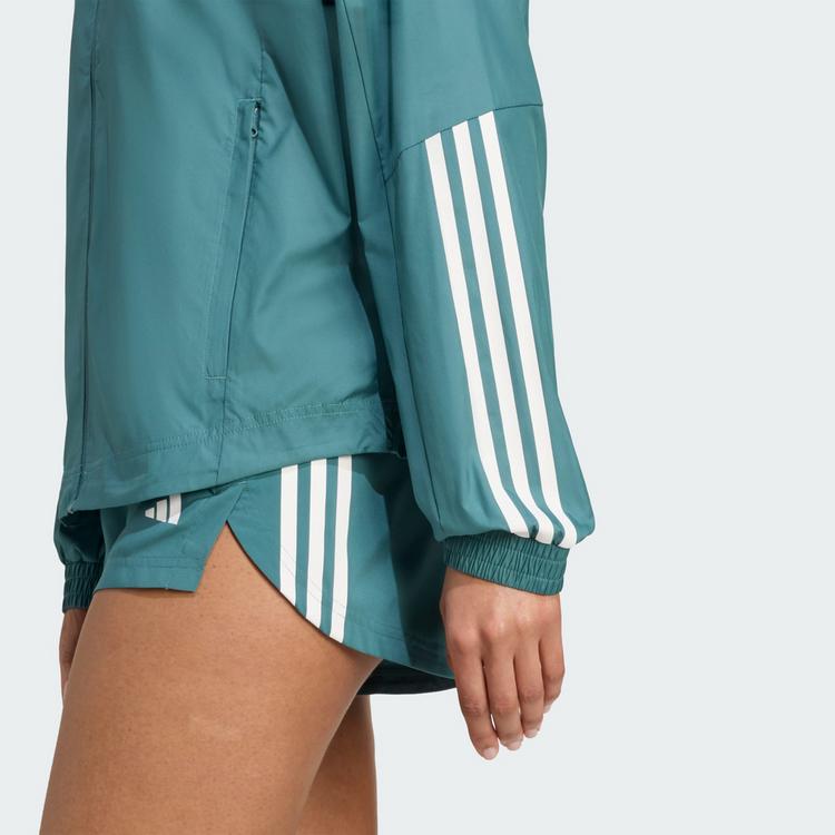 adidas adidas WIND.RDY Hyperglam Windbreaker Trainingsjacke Damen - Preloved Teal / White - 1 | SportScheck