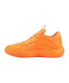 Rückansicht von PUMA Court Rider Sneaker Sneaker Herren orange