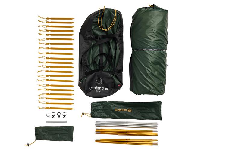 Nordisk Nordisk OPPLAND 3 SI Tunnelzelt - Deep Forest - 0 | SportScheck