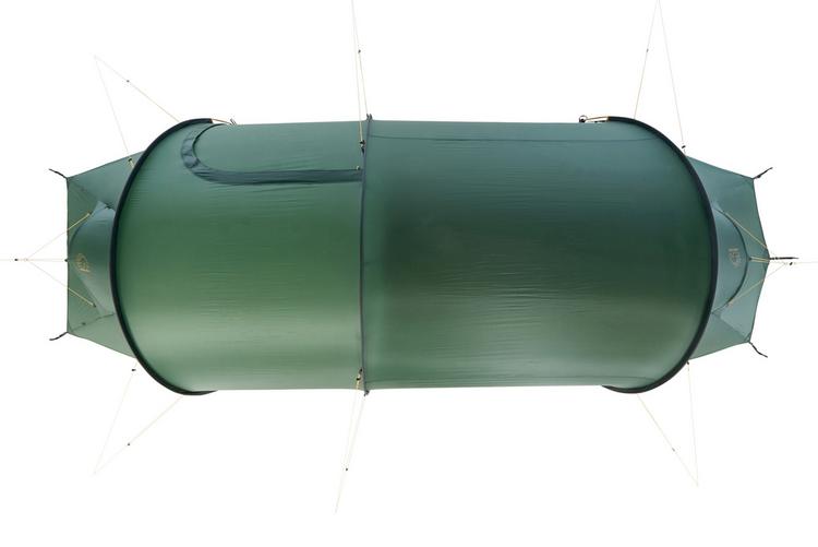 Nordisk Nordisk OPPLAND 2 SI Tunnelzelt - Deep Forest - 1 | SportScheck