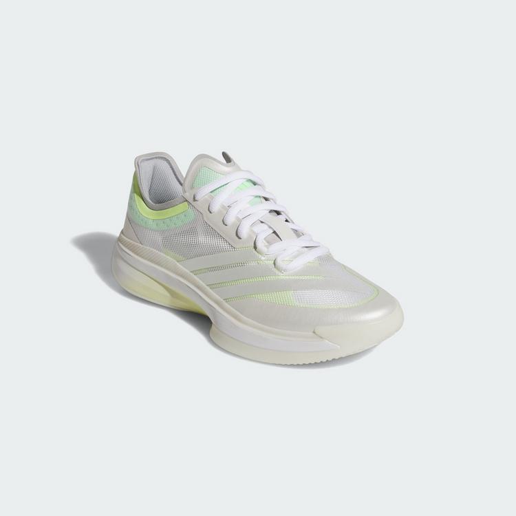 adidas adidas Adizero Select 2.0 Low Sneaker Basketballschuhe - Zero Metalic / Grey Two / Lime Burst - 3 | SportScheck