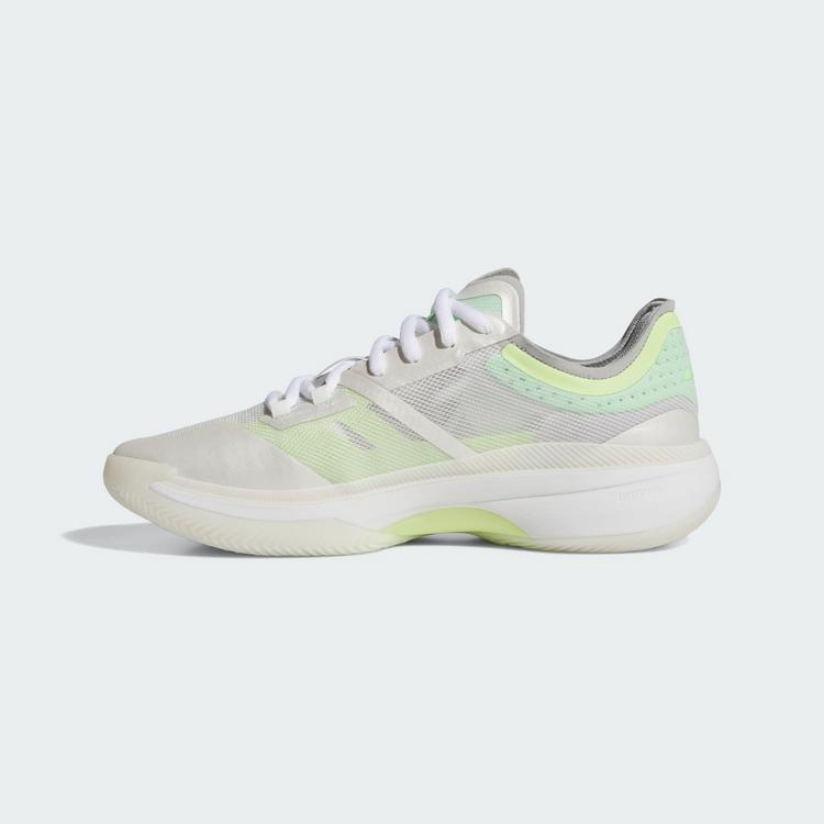 adidas adidas Adizero Select 2.0 Low Sneaker Basketballschuhe - Zero Metalic / Grey Two / Lime Burst - 5 | SportScheck