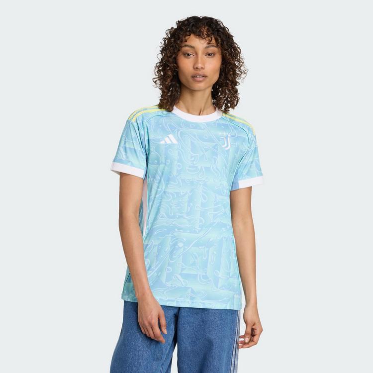 adidas adidas Juventus Turin 25/26 Ausw&auml;rtstrikot Teamtrikot Damen - Ash Blue - 0 | SportScheck