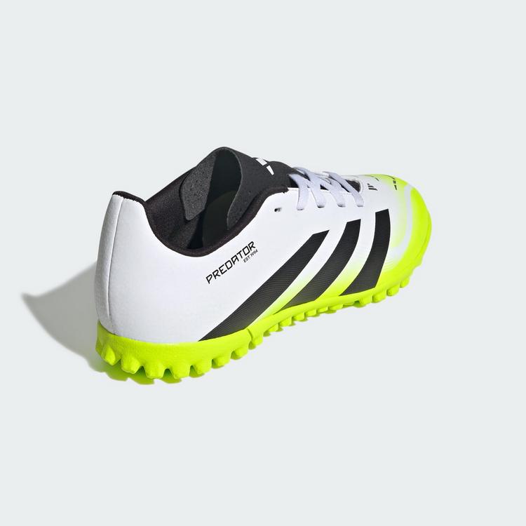 adidas adidas Predator Club Kids Fu&szlig;ballschuh, Fu&szlig;ballschuhe Kinder - Cloud White / Core Black / Lucid Lemon - 3 | SportScheck