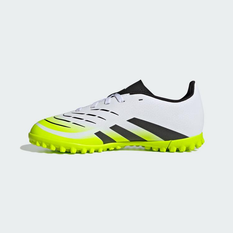 adidas adidas Predator Club Kids Fu&szlig;ballschuh, Fu&szlig;ballschuhe Kinder - Cloud White / Core Black / Lucid Lemon - 4 | SportScheck