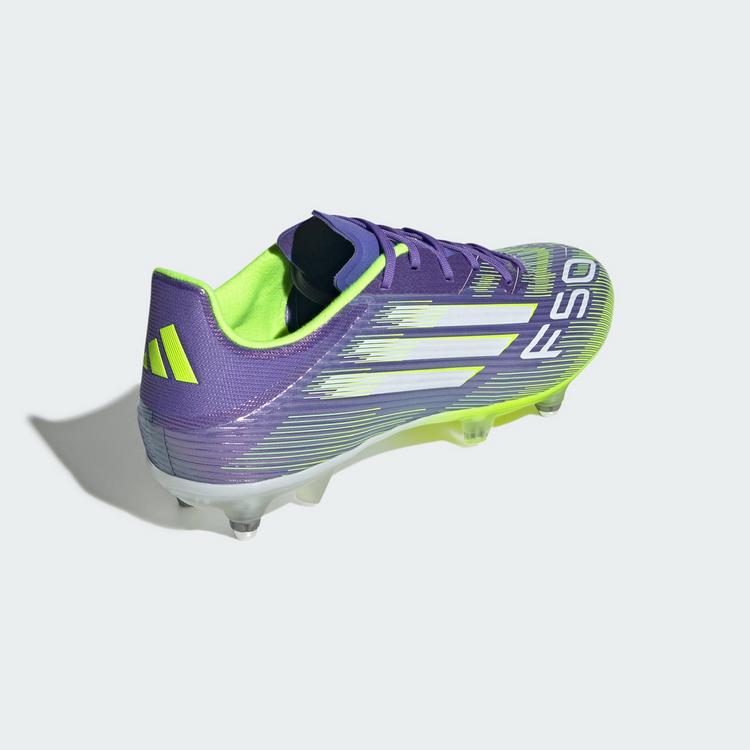 adidas adidas F50 League Fu&szlig;ballschuh, weiche B&ouml;den Fu&szlig;ballschuhe - Purple Rush / Cloud White / Lucid Lemon - 3 | SportScheck
