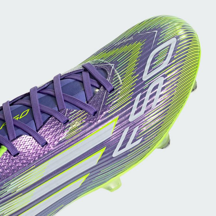 adidas adidas F50 League Fu&szlig;ballschuh, weiche B&ouml;den Fu&szlig;ballschuhe - Purple Rush / Cloud White / Lucid Lemon - 6 | SportScheck