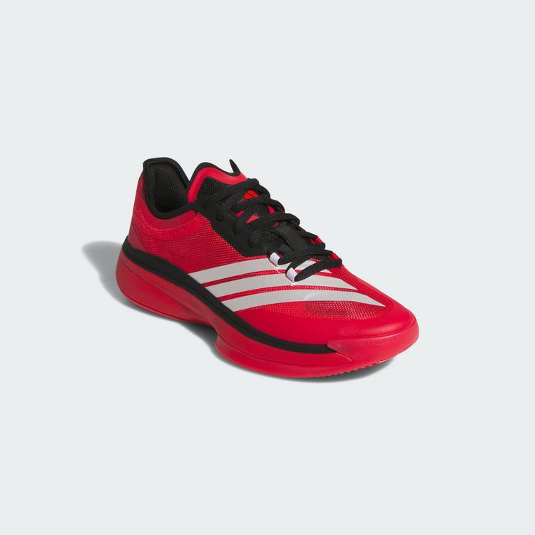 adidas adidas Adizero Select 3.0 Low Sneaker Basketballschuhe - Pure Ruby / Core Black / Zero Metalic - 3 | SportScheck