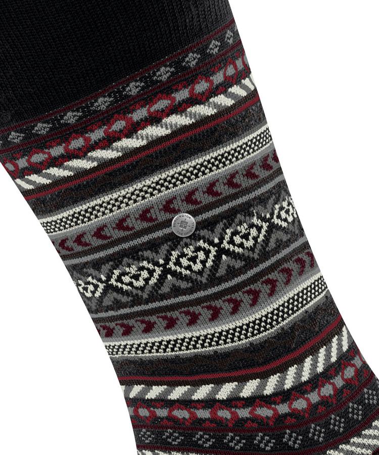 Burlington Burlington Fair Isle SO Socken Herren - black (3000) - 1 | SportScheck