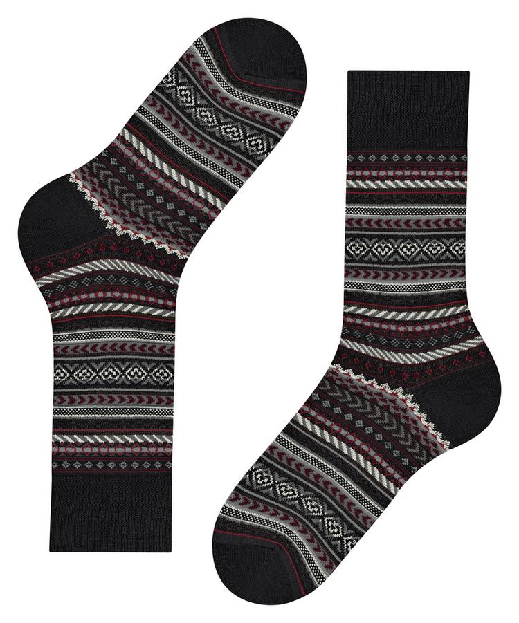 Burlington Burlington Fair Isle SO Socken Herren - black (3000) - 2 | SportScheck