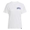 adidas College Grafik T-Shirt T-Shirt Damen - White