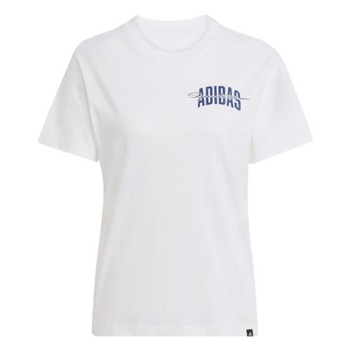 adidas College Grafik T-Shirt T-Shirt Damen
