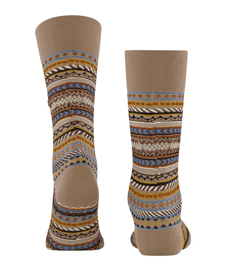 Burlington Burlington Fair Isle Socken Herren - camel (5038) - 0 | SportScheck