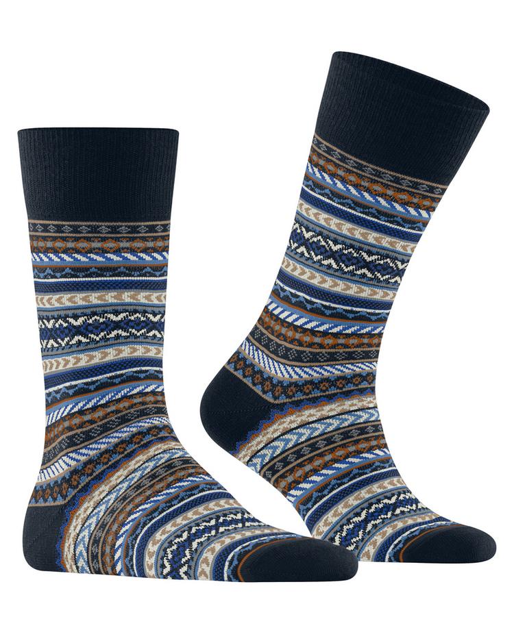 Burlington Burlington Fair Isle Socken Herren - marine (6120) - 0 | SportScheck