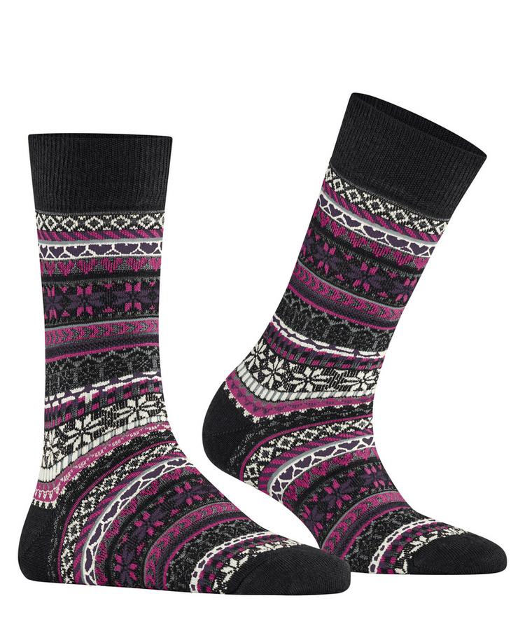 Burlington Burlington Fair Isle Delight SO Socken Damen - black (3000) - 0 | SportScheck
