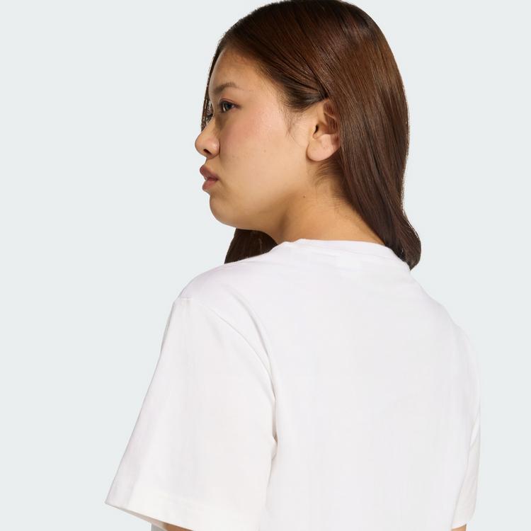 adidas adidas College Grafik T-Shirt T-Shirt Damen - White - 1 | SportScheck