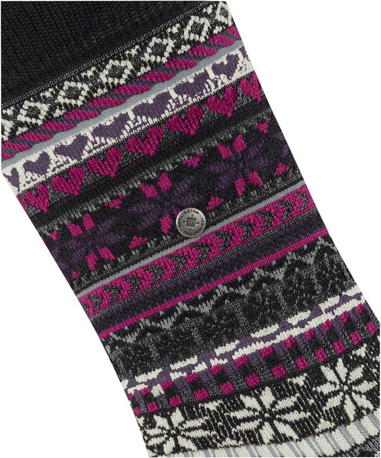 Burlington Burlington Fair Isle Delight SO Socken Damen - black (3000) - 1 | SportScheck