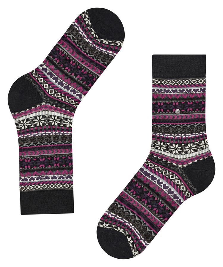 Burlington Burlington Fair Isle Delight SO Socken Damen - black (3000) - 2 | SportScheck
