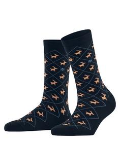 Burlington Reindeer SO Freizeitsocken Damen marine (6120)