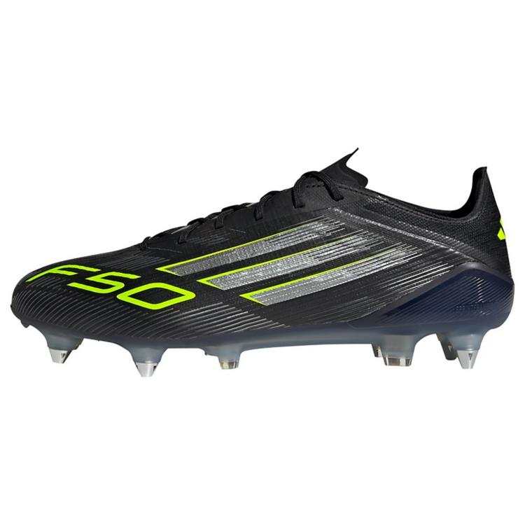 adidas adidas F50 Elite Fu&szlig;ballschuh, weiche B&ouml;den Fu&szlig;ballschuhe - Core Black / Iron Metallic / Lucid Lemon - 0 | SportScheck