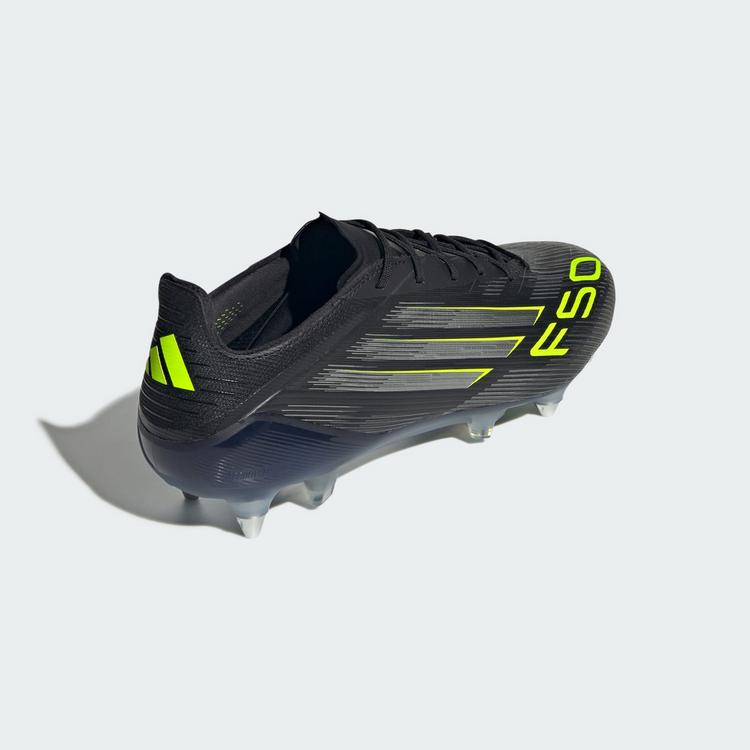 adidas adidas F50 Elite Fu&szlig;ballschuh, weiche B&ouml;den Fu&szlig;ballschuhe - Core Black / Iron Metallic / Lucid Lemon - 3 | SportScheck