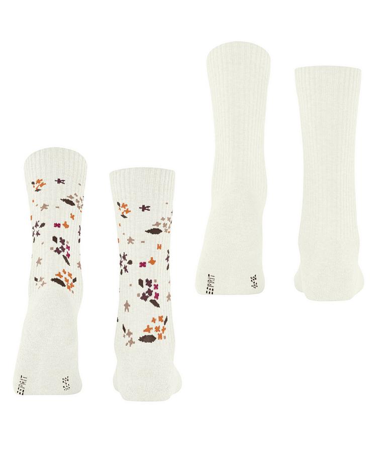 ESPRIT ESPRIT Flower Rib SO  2-Pack Socken Damen - off-white (2040) - 0 | SportScheck