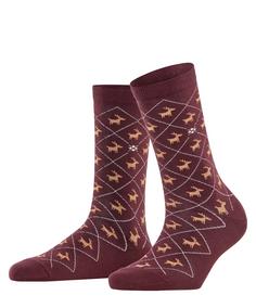 Burlington Reindeer SO Freizeitsocken Damen barolo (8526)