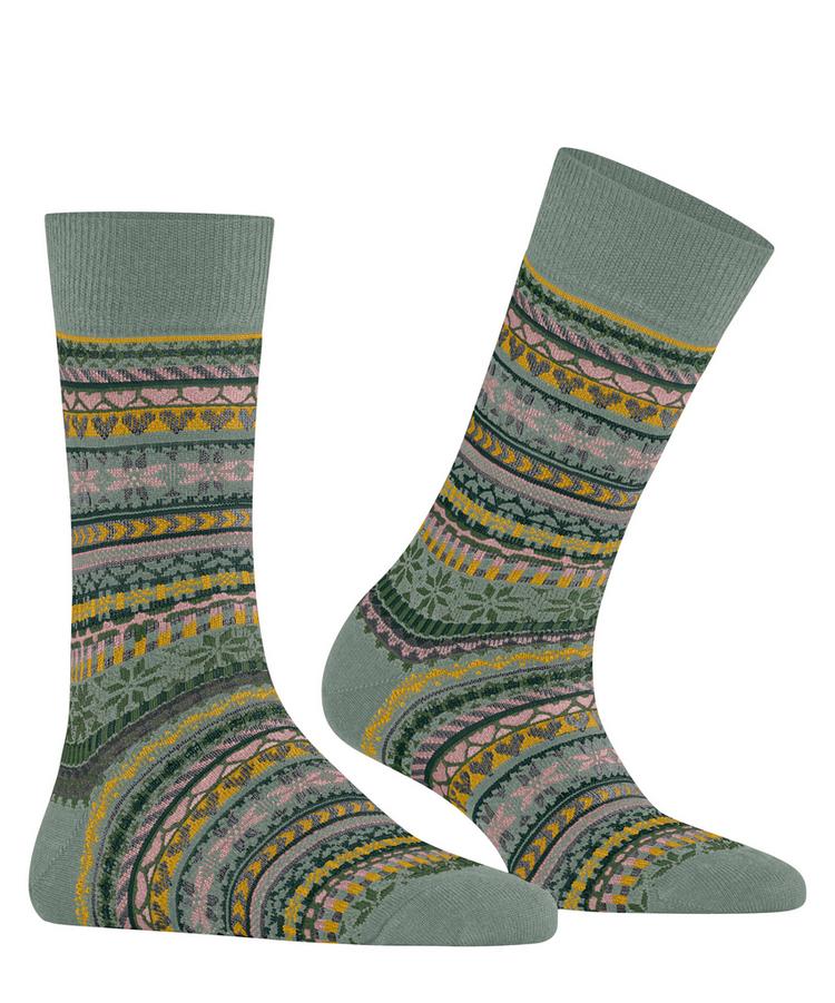 Burlington Burlington Fair Isle Delight SO Socken Damen - sage (7068) - 0 | SportScheck