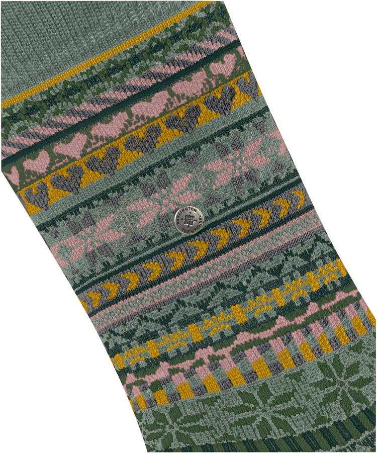 Burlington Burlington Fair Isle Delight SO Socken Damen - sage (7068) - 1 | SportScheck