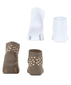 Rückansicht von ESPRIT Eclipse Dots  2-Pack Freizeitsocken Damen sortiment (0010)