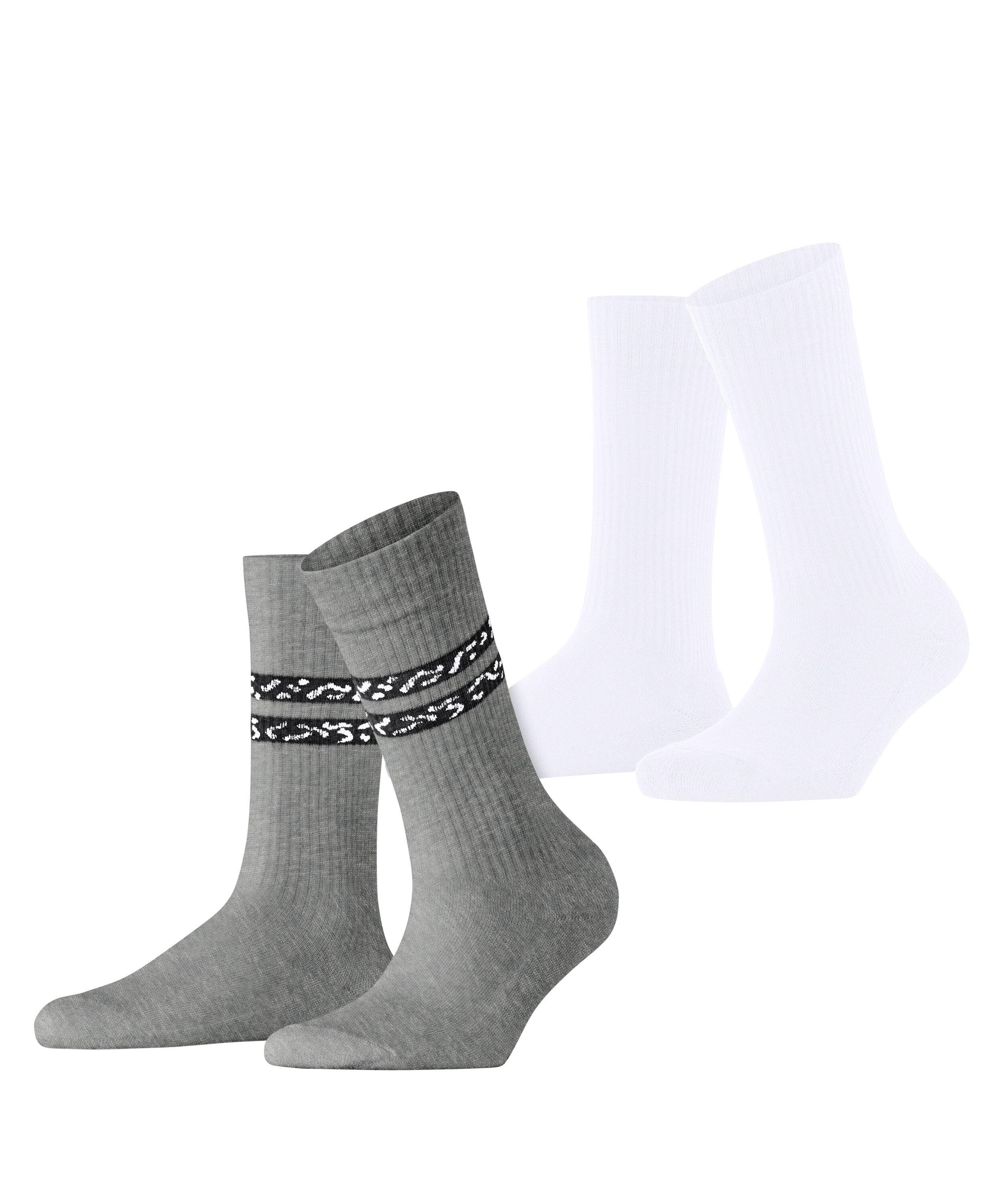 ESPRIT Memphis Rib SO  2-Pack Socken Damen - sortiment (0010)
