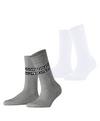 ESPRIT Memphis Rib SO  2-Pack Socken Damen - sortiment (0010)
