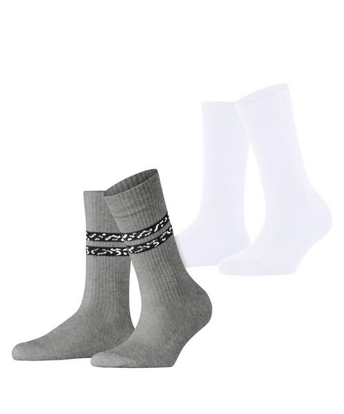 ESPRIT Memphis Rib SO  2-Pack Socken Damen