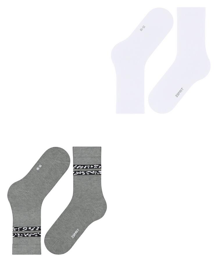 ESPRIT ESPRIT Memphis Rib SO  2-Pack Socken Damen - sortiment (0010) - 2 | SportScheck