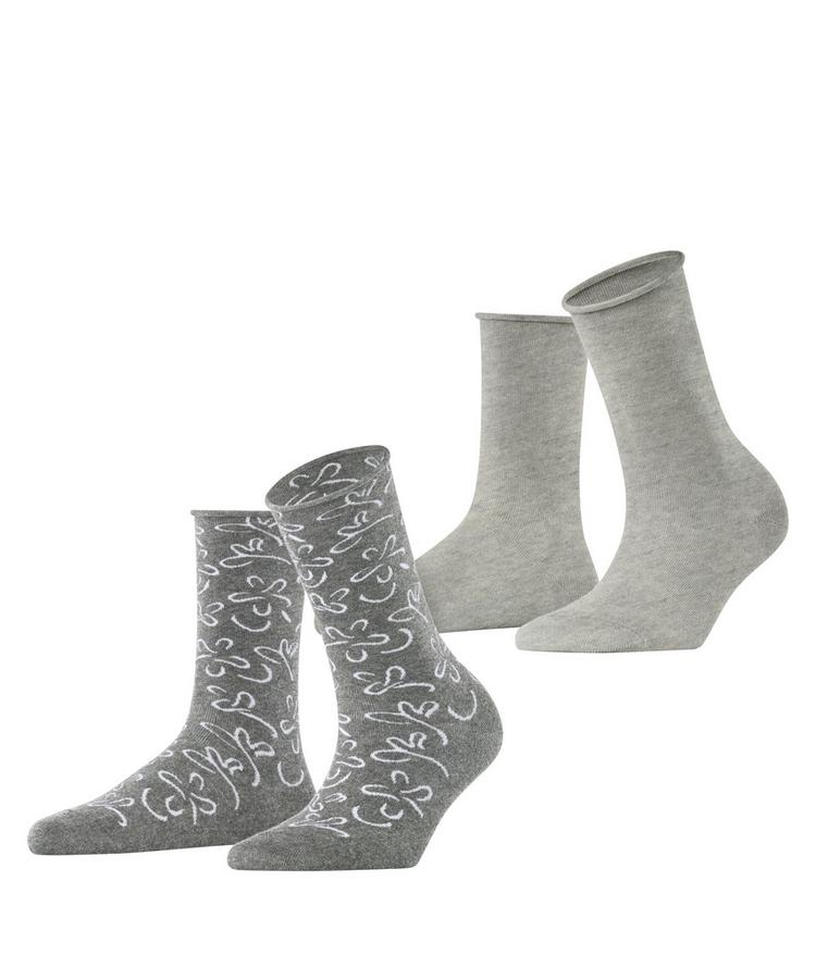 ESPRIT ESPRIT Flower Lines  2-Pack Socken Damen - sortiment (0010) - 0 | SportScheck