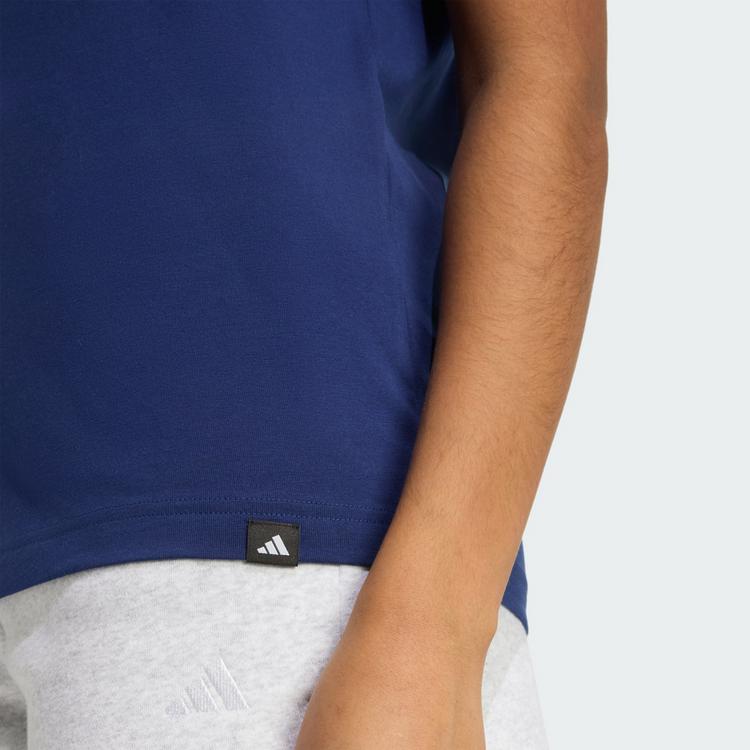 adidas adidas College Grafik T-Shirt T-Shirt Damen - Dark Blue - 1 | SportScheck