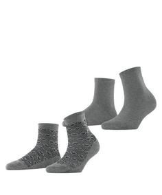 ESPRIT Heart Pattern SSO  2-Pack Freizeitsocken Damen sortiment (0010)
