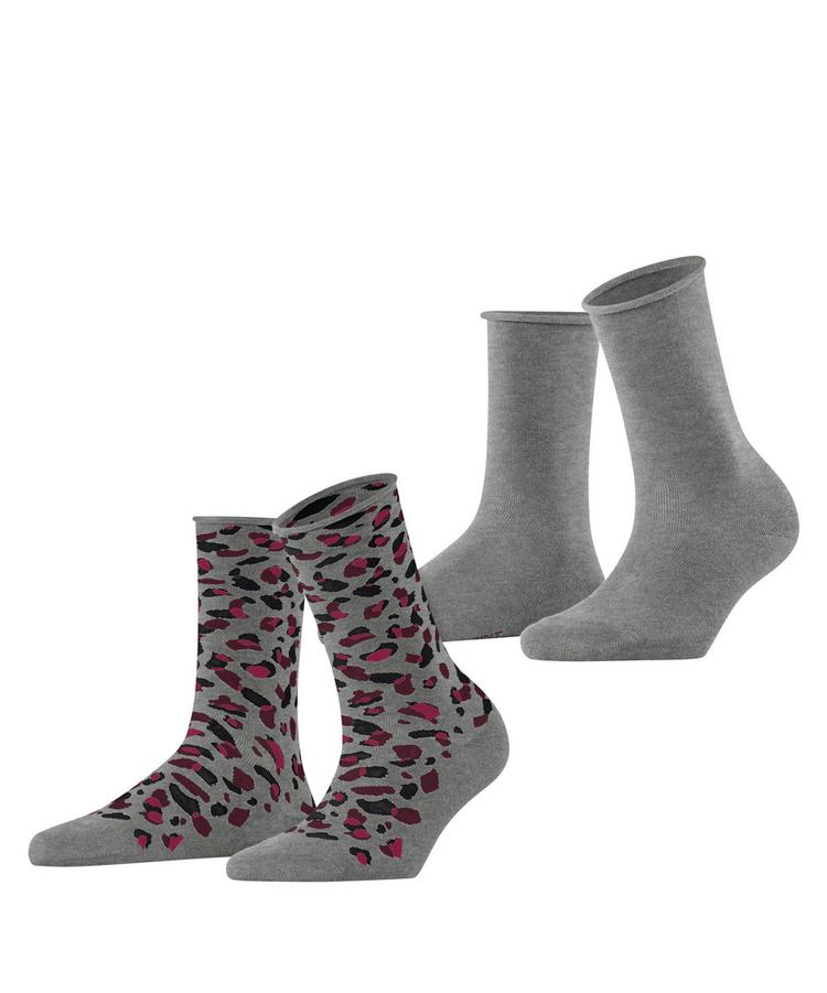 ESPRIT ESPRIT Art Pattern  2-Pack Socken Damen - light grey (3400) - 0 | SportScheck