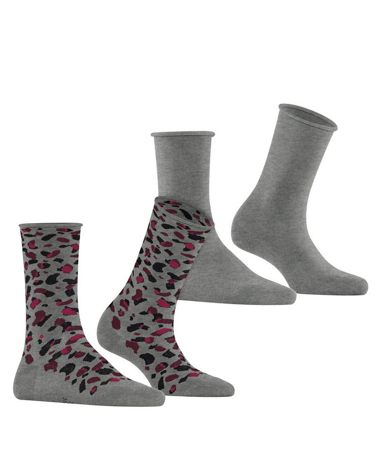 ESPRIT ESPRIT Art Pattern  2-Pack Socken Damen - light grey (3400) - 0 | SportScheck