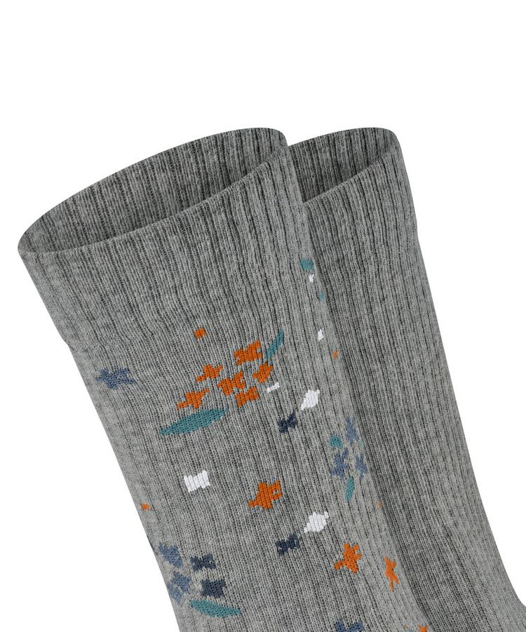 ESPRIT ESPRIT Flower Rib SO  2-Pack Socken Damen - light grey (3400) - 1 | SportScheck