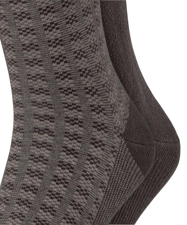 ESPRIT ESPRIT Houndstooth SO  2-Pack Socken Herren - dark brown (5233) - 1 | SportScheck