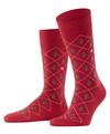 Burlington Christmas Tree SO Socken Herren - cranberry (8033)