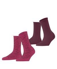 ESPRIT Flower Lines  2-Pack Socken Damen - sortiment (0030)