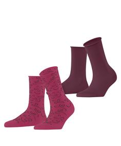 ESPRIT Flower Lines  2-Pack Freizeitsocken Damen sortiment (0030)